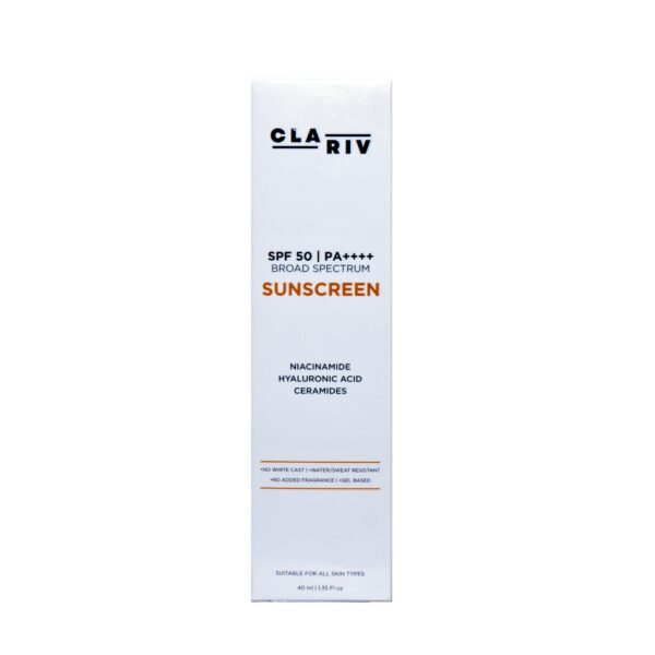 CLARIV SPF 50 PA ++++ Sunscreen