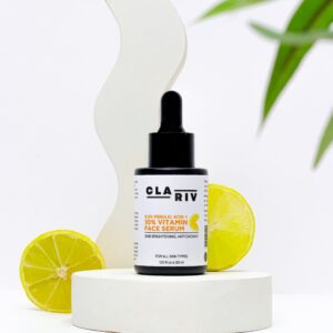 CLARIV 10% Vitamin C + 0.5% Ferulic Acid Face Serum